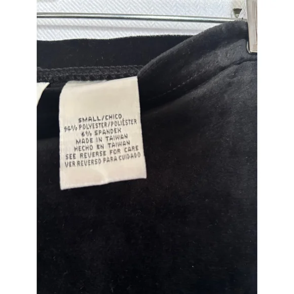 Women's Zanoni by Jalate Velvet Duster Cardigan with leggings in Black Size M - Picture 9 of 9